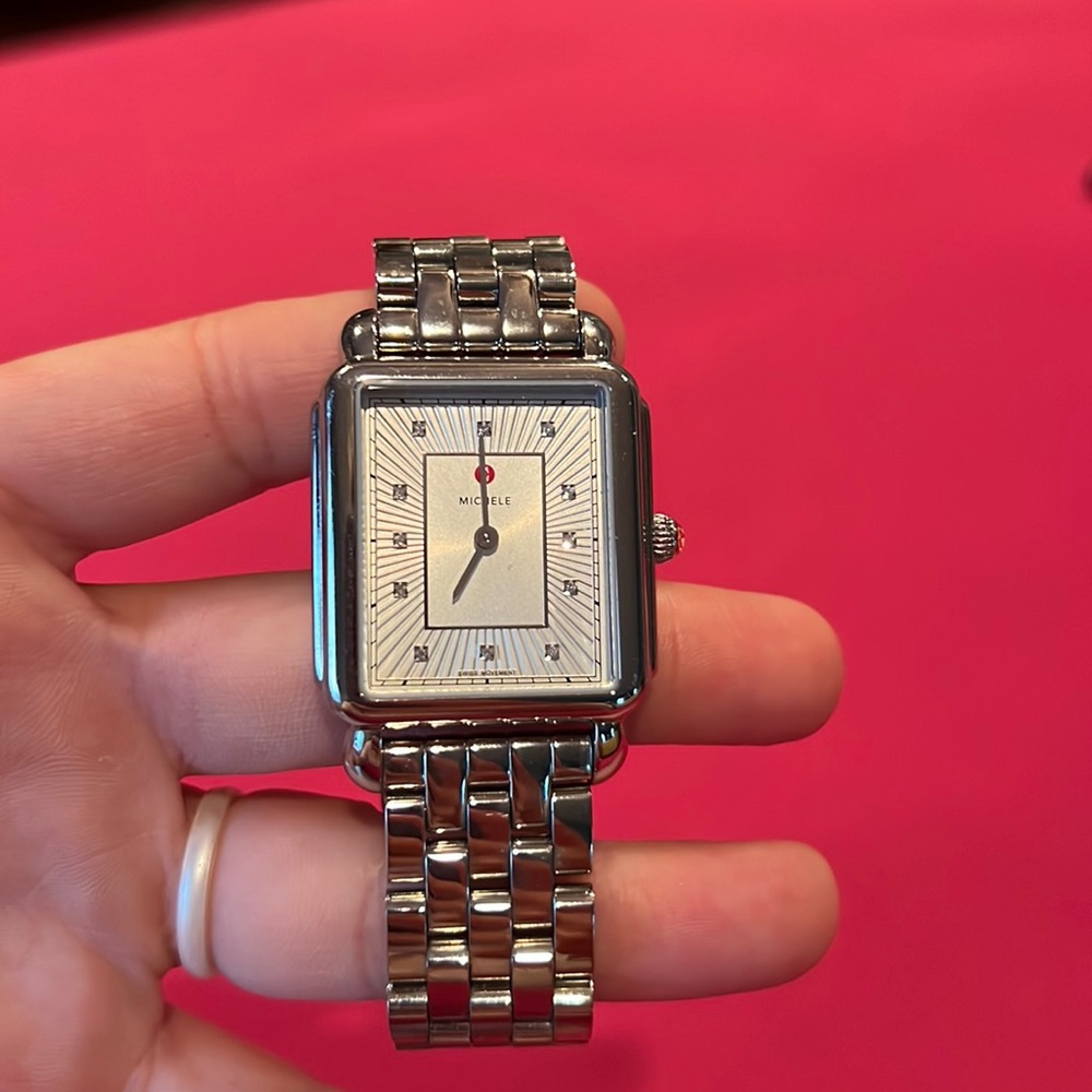 Michele watch in excellent condition. Only worn five times.